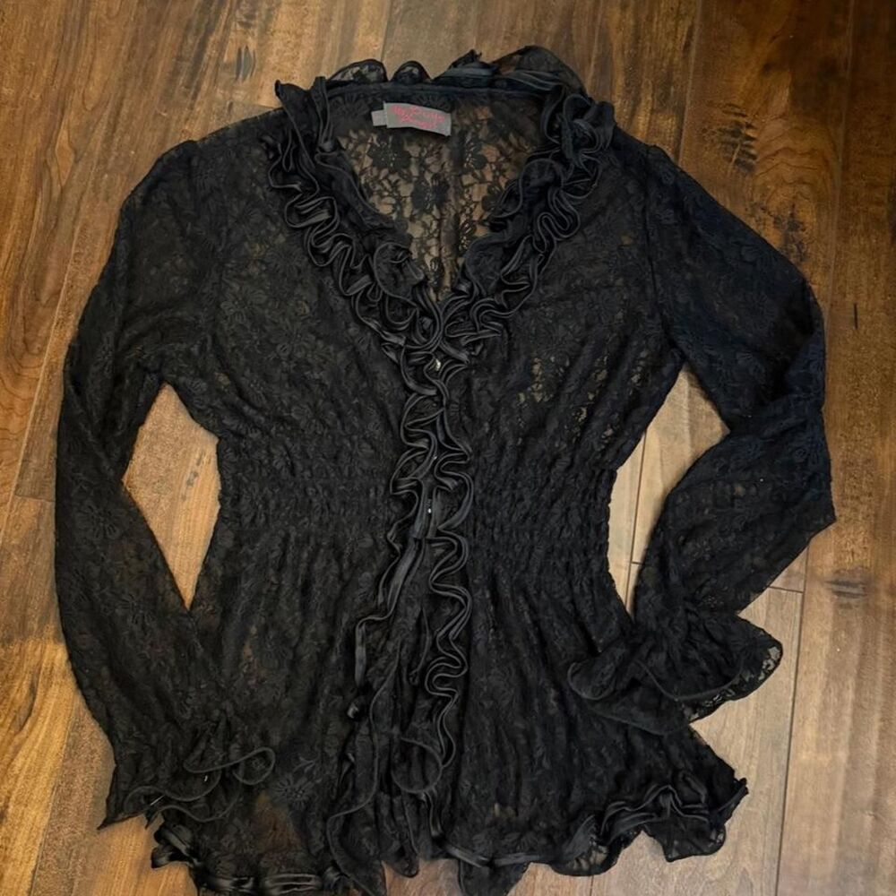 Unbranded Women's Black Blouse